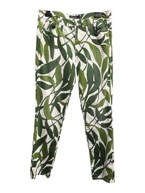 MARC CAIN TEOPICAL LEAF PANTS